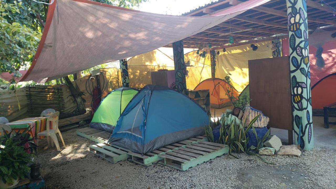 Hostal Y Camping Las G Bacalar Εξωτερικό φωτογραφία