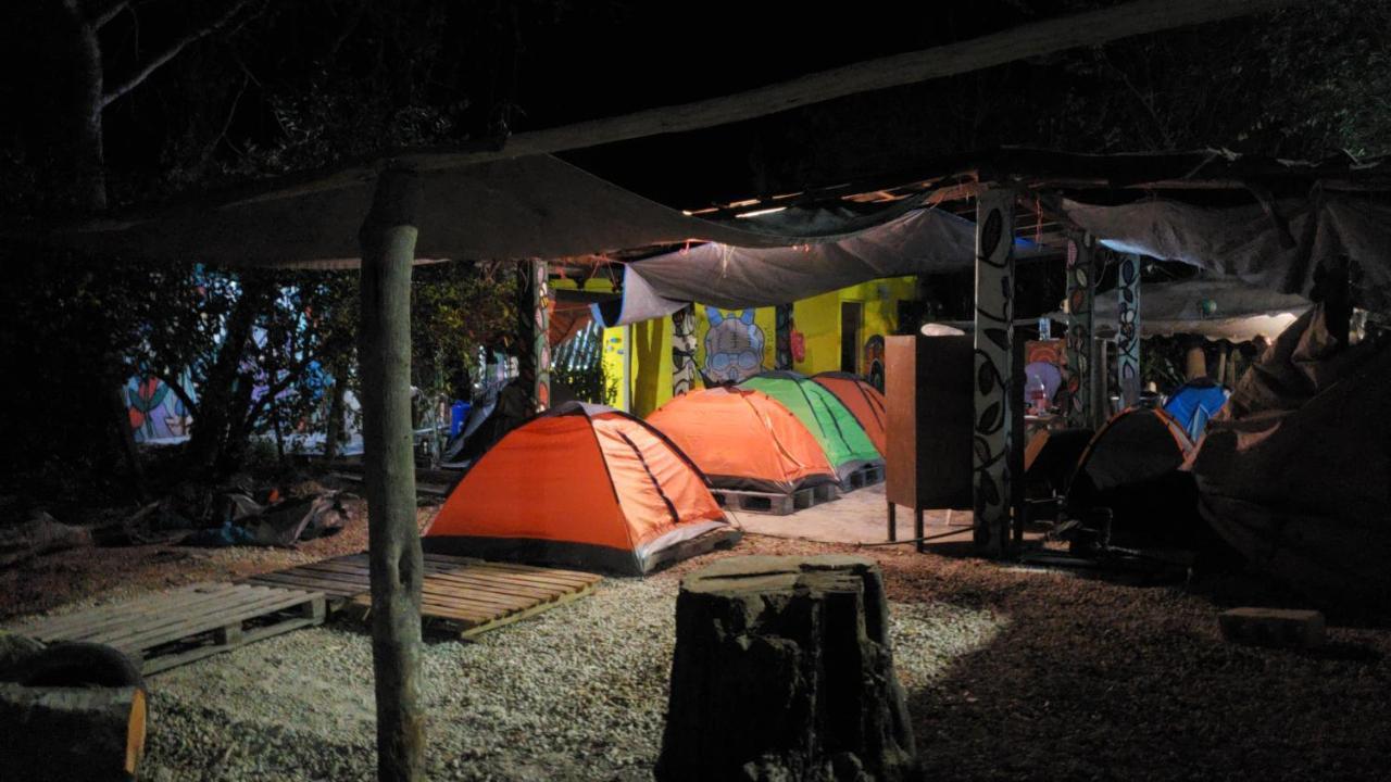 Hostal Y Camping Las G Bacalar Εξωτερικό φωτογραφία